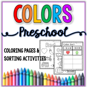 Preschool Color Sorting