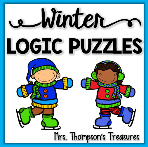 Winter Logic Puzzles Mrs Thompson s Treasures